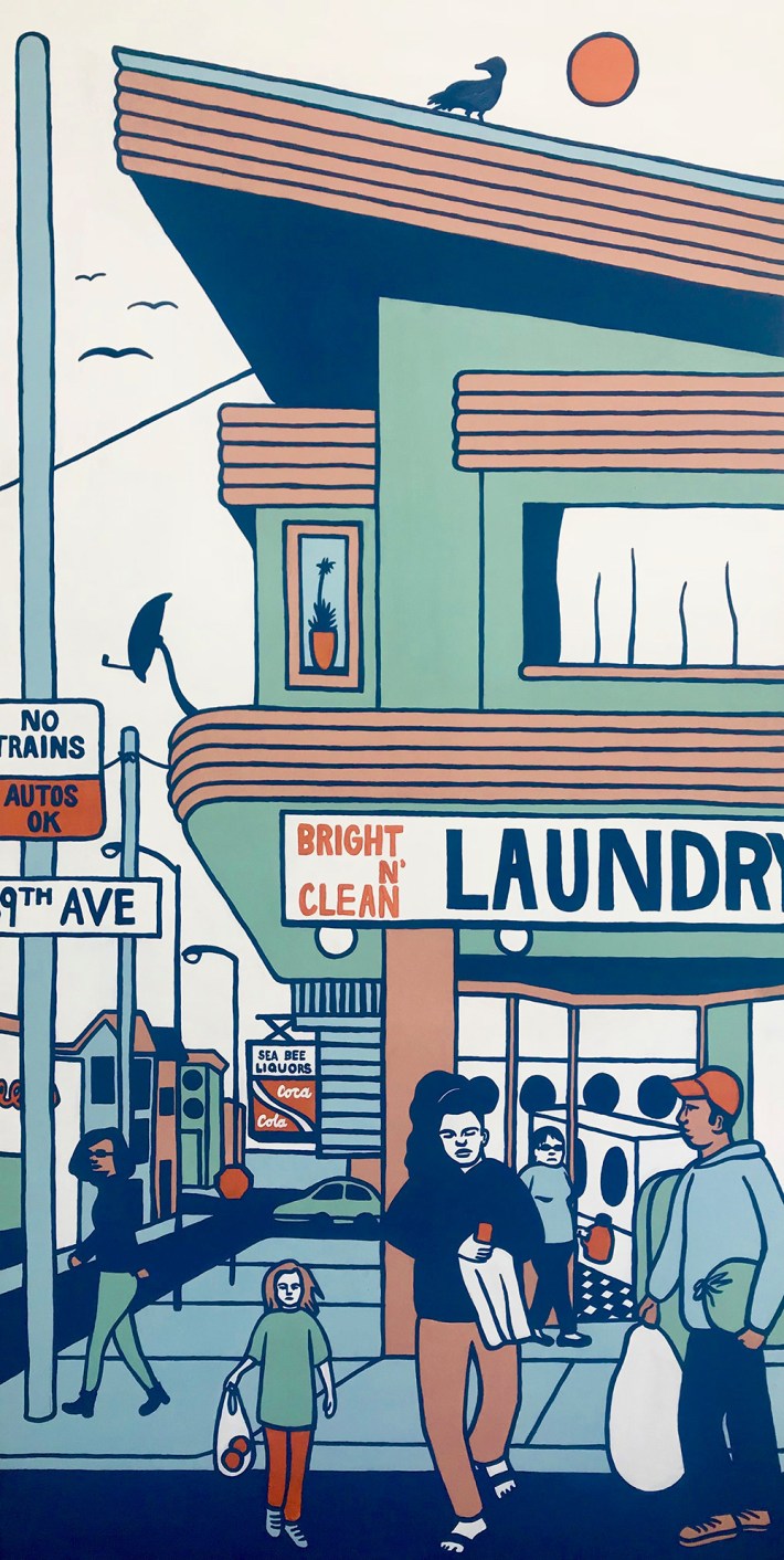 BRIGHT-N-CLEAN-48x23.5-acrylic-on-panel-2018-1