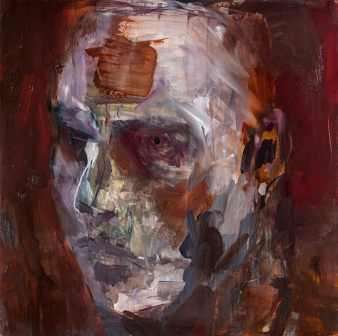 Julien, 2019 | Oil on wood panel | 12 x 12 inches